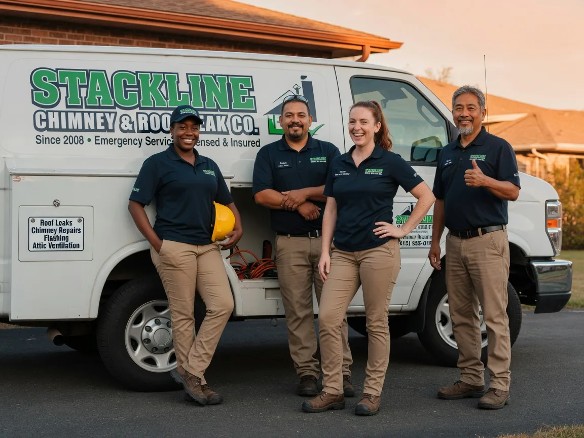 Chimney flashing repair company in Coppell, TX